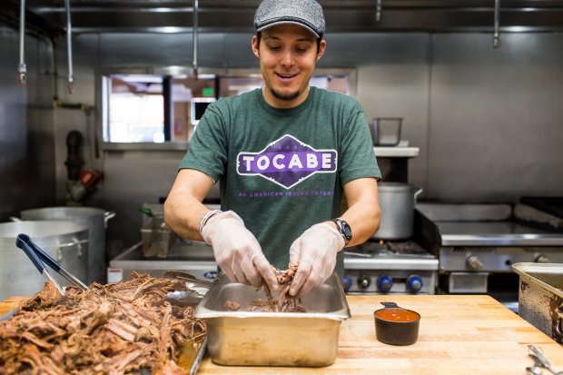 Ben Jacobs first opened Tocabe, An American Indian Eatery, at 3536 W. 44th Ave. in 2008 with co-owner Matt Chandra. (Photo courtesy of Rachel Greiman)